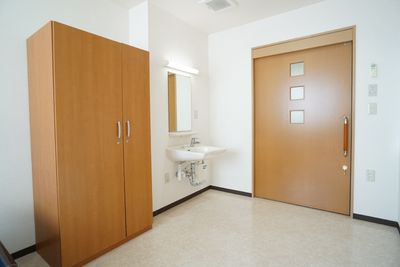 清潔な居室の角