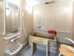 バリアフリー浴室の設備
