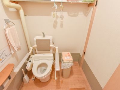 バリアフリーなトイレ設備