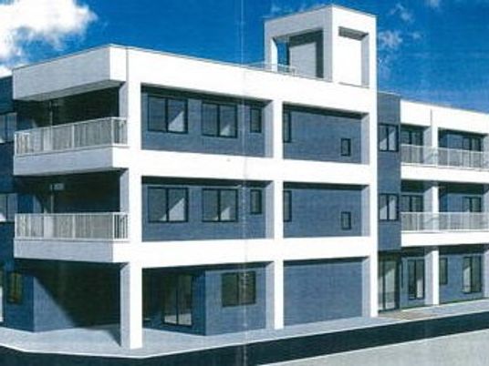 外観の建物全景  