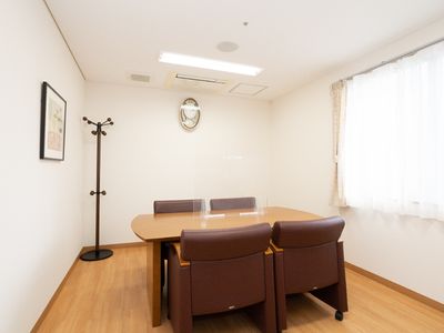 清潔な居室の一角