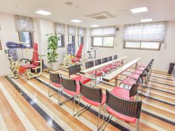 多目的に使える広々空間
