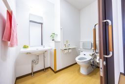 清潔なトイレスペース