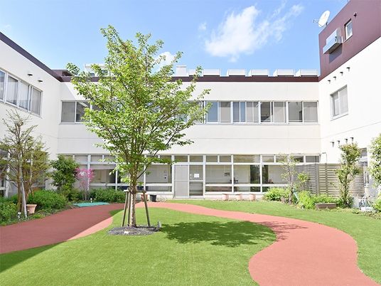 中庭の庭  