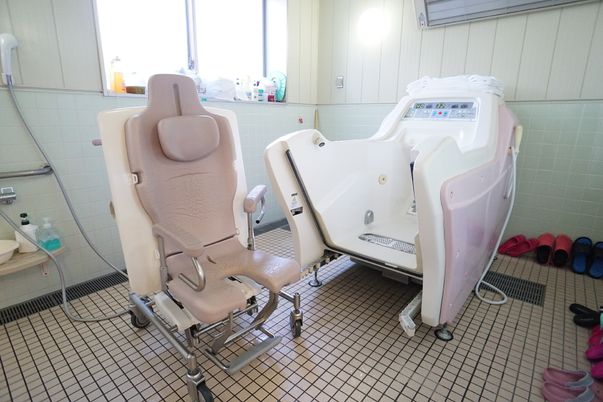 バリアフリー浴室の設備