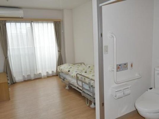 清潔な個室の居室