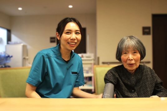 スタッフと利用者の交流