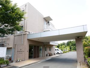 明るいエントランス風景