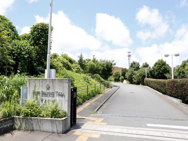 緑豊かなエントランス