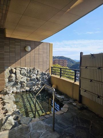  屋上の露天風呂