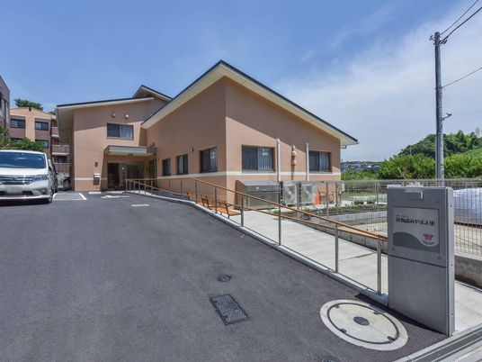 清潔感のある建物入口