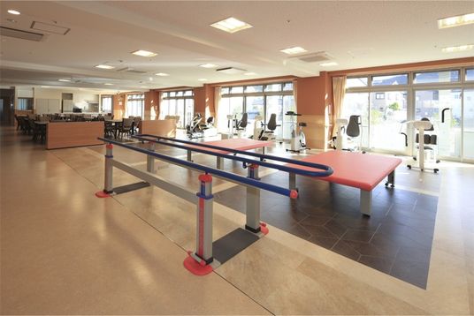 運動器具がある訓練室