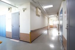 清潔感のある廊下