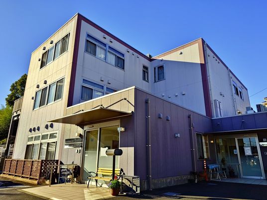 ゆったりしたエントランス