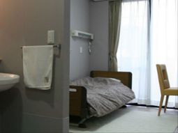 清潔な居室の一角