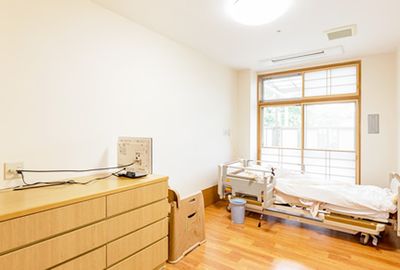 自然光が入る居室