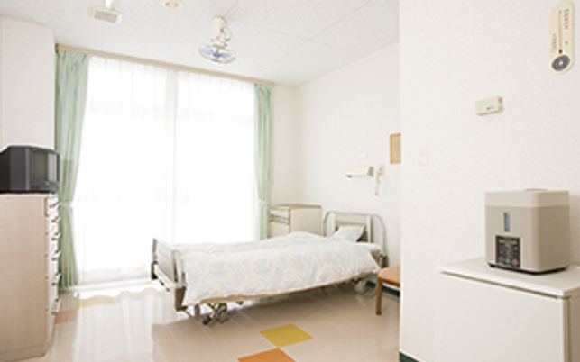 清潔な個室の居室