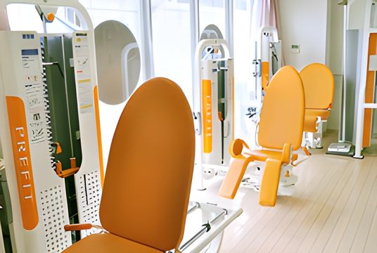 運動機器のある室内