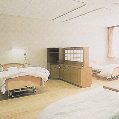 明るい二人部屋