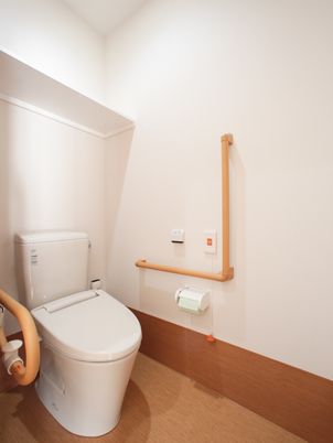 バリアフリーのトイレ設備