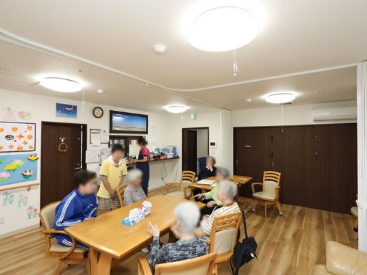 多世代交流の活発な空間