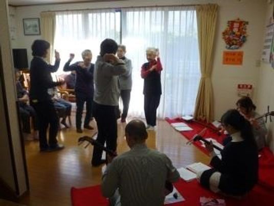 活動が行われる多目的室