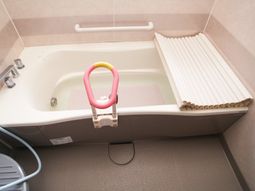 安全な設計の浴室