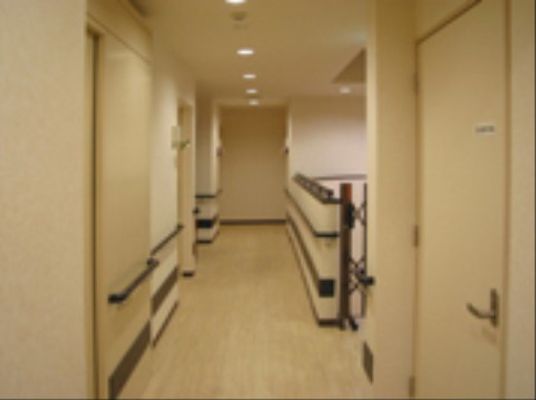 清潔感のある廊下