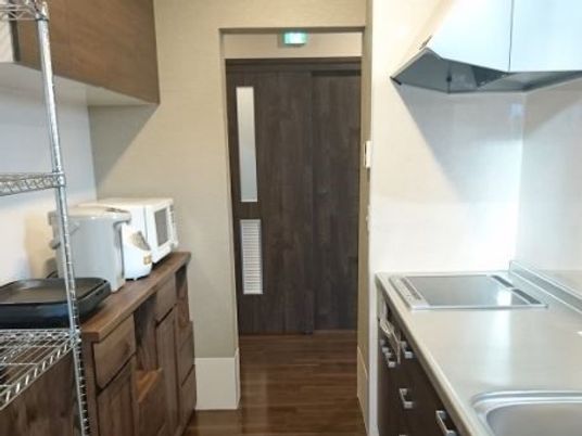 キッチンの清潔な設備