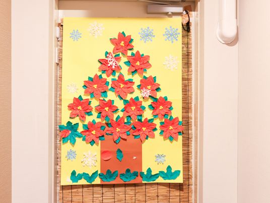 クリエイティブな掲示物