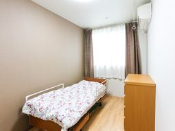 清潔な個室の居室