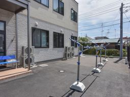 屋外リハビリ機器設置スペース