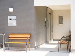 清潔なエントランス