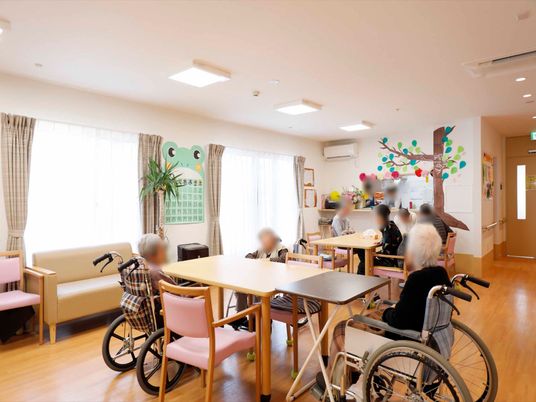 和やかな居室の様子