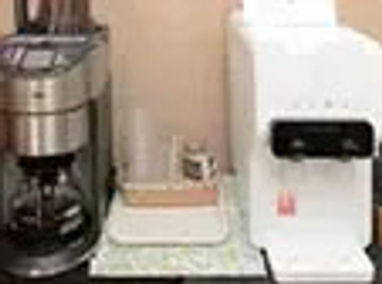 コーヒーメーカーと給湯器
