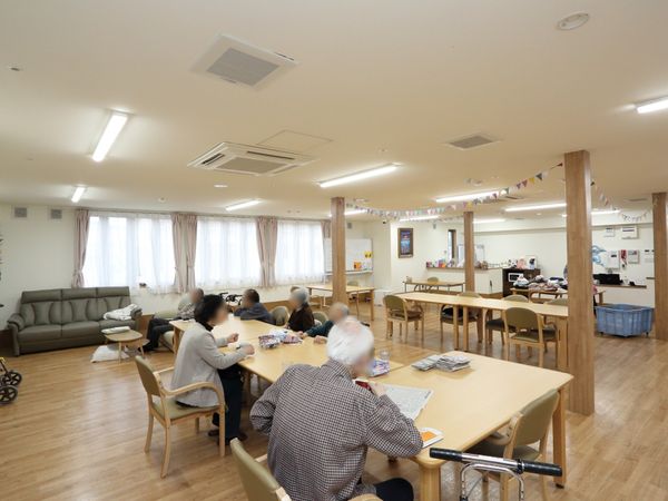 和やかな共用スペース