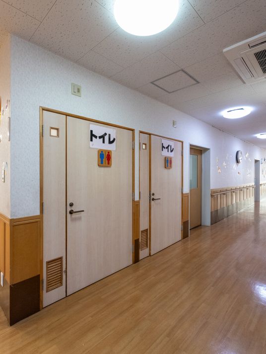 廊下の居室入口
