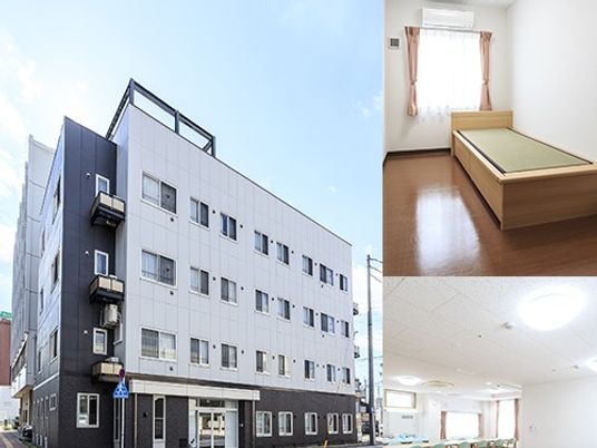 外観と居室の様子  