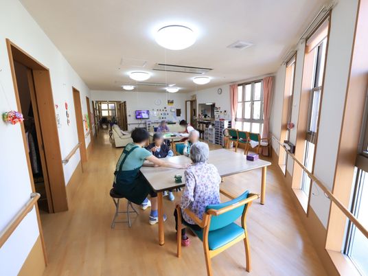 共有スペースでの憩い