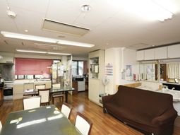 共用のリビングエリア