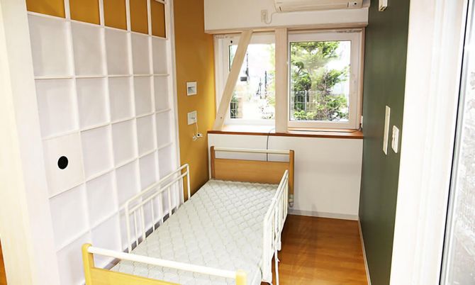 自然光が入る居室