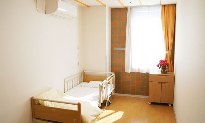 陽光が入る居室