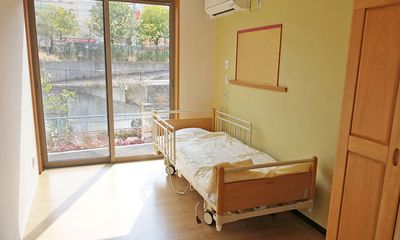 自然光が入る居室