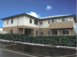 平屋建ての職場外観