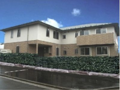 平屋建ての職場外観
