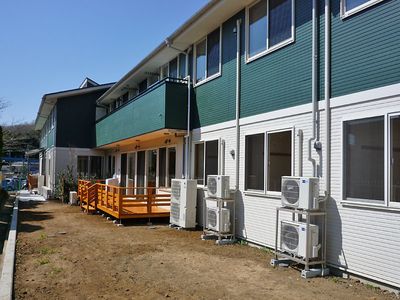 二階建ての外観