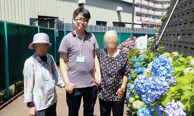 色とりどりの庭