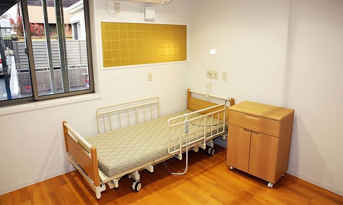 明るい部屋の居室