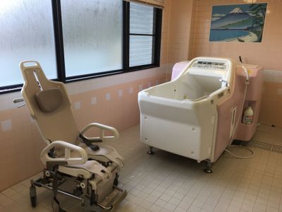 設備が整った浴室