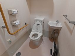 バリアフリーのトイレ